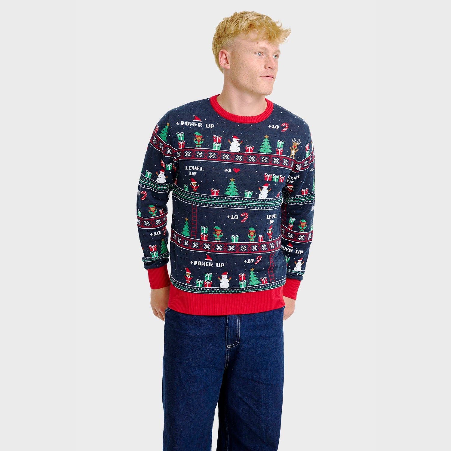 Vintage Gaming Christmas Sweater β Men